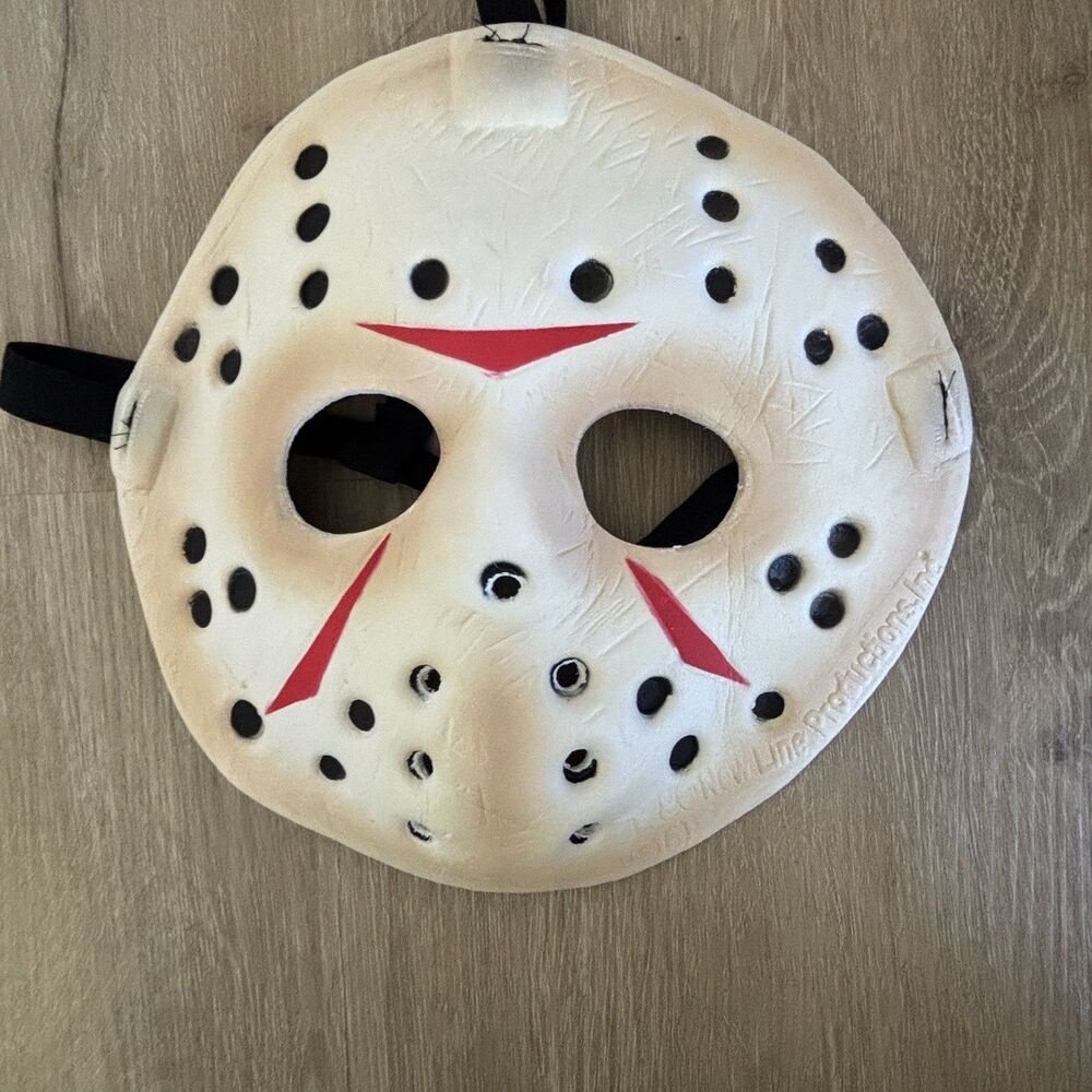 Friday the 13th Jason Voorhees Hockey Mask Foam Halloween Costume Accessory